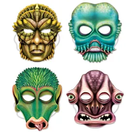 Alien Masks 4pk