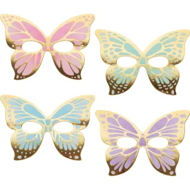 Butterfly Shimmer Masks - 8 Pkt