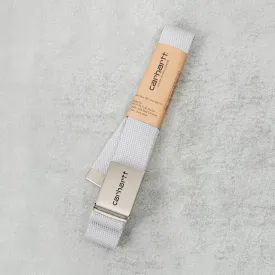 Carhartt WIP Clip Belt Chrome - Sonic Silver