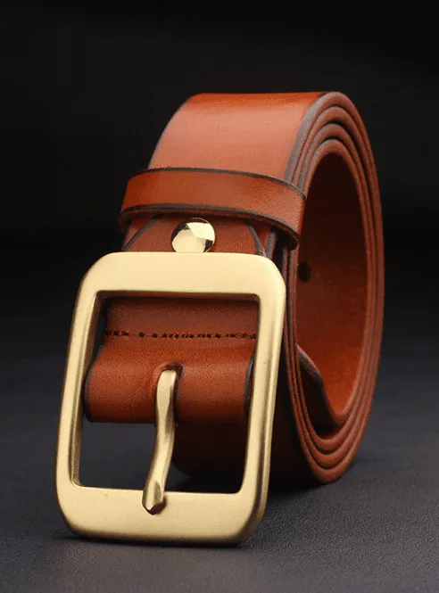 Classy Matt Finish Casual Leather Belts