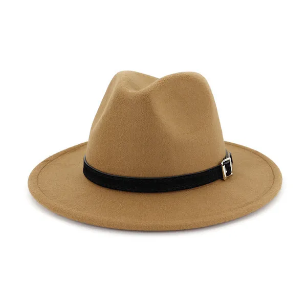 Classy Men Classic Camel Fedora