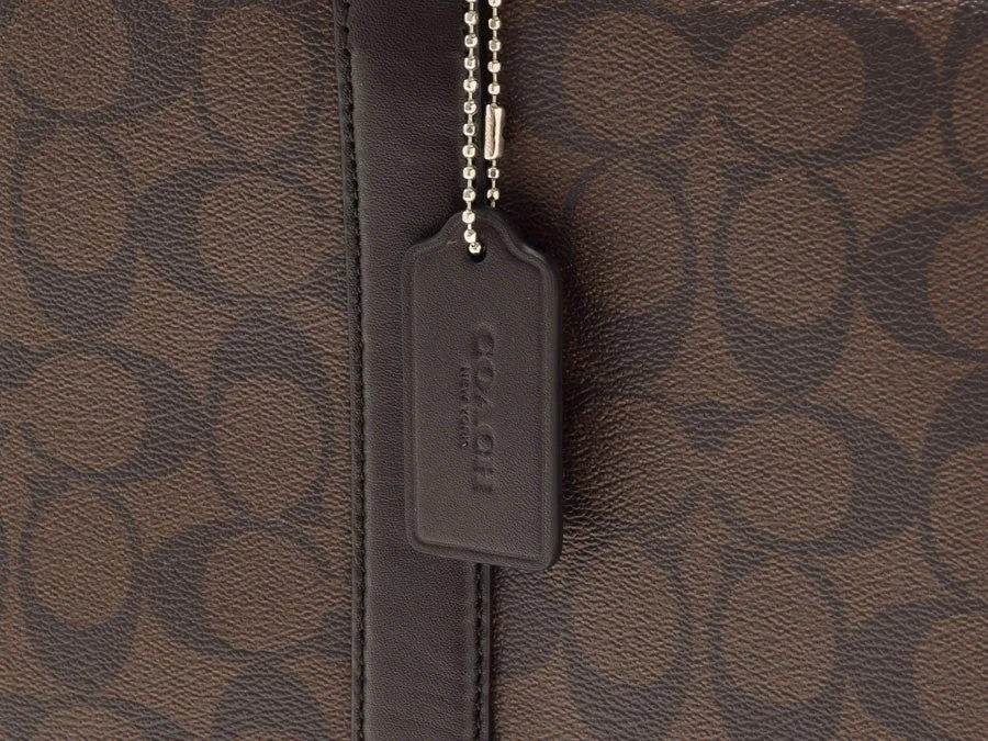 COACH PERRY SLIM BRIEF IN SIGNATURE