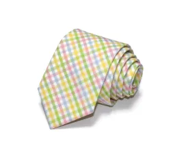 Easter Tattersall Necktie - Youth