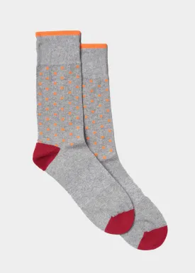 Everyday Comfort Socks - Small Dots Pattern