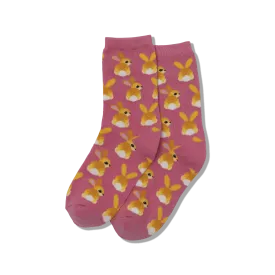 KID'S BUNNY TAILS CREW SOCKS