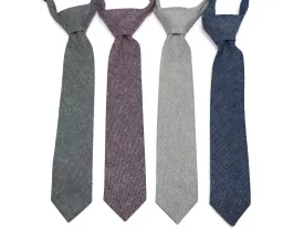 Linen Neckties - Boys Pre-Tied