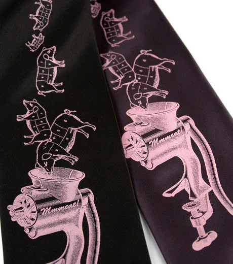 Meatgrinder Silk Necktie