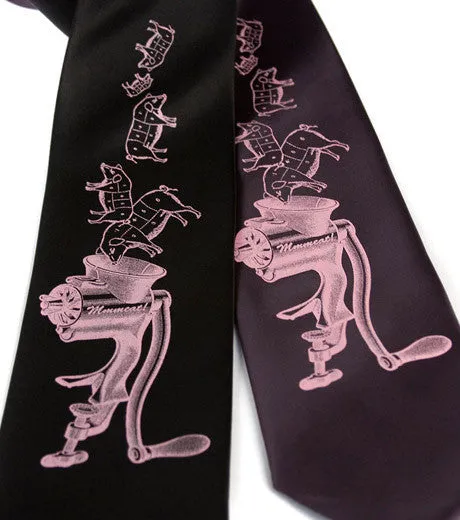 Meatgrinder Silk Necktie