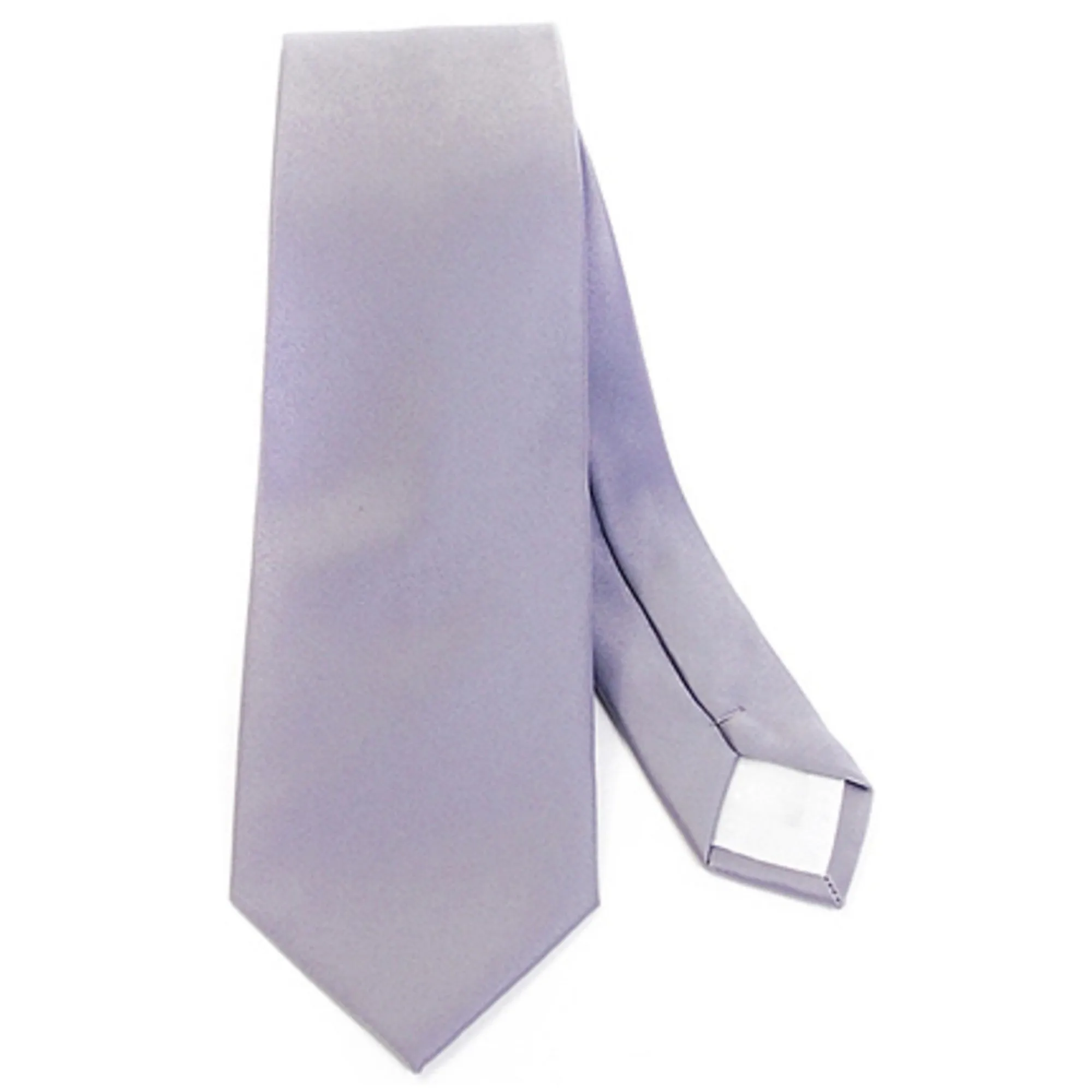 Men's Solid Color 2.75 Inch Wide And 57 Inch Long Slim Neckties