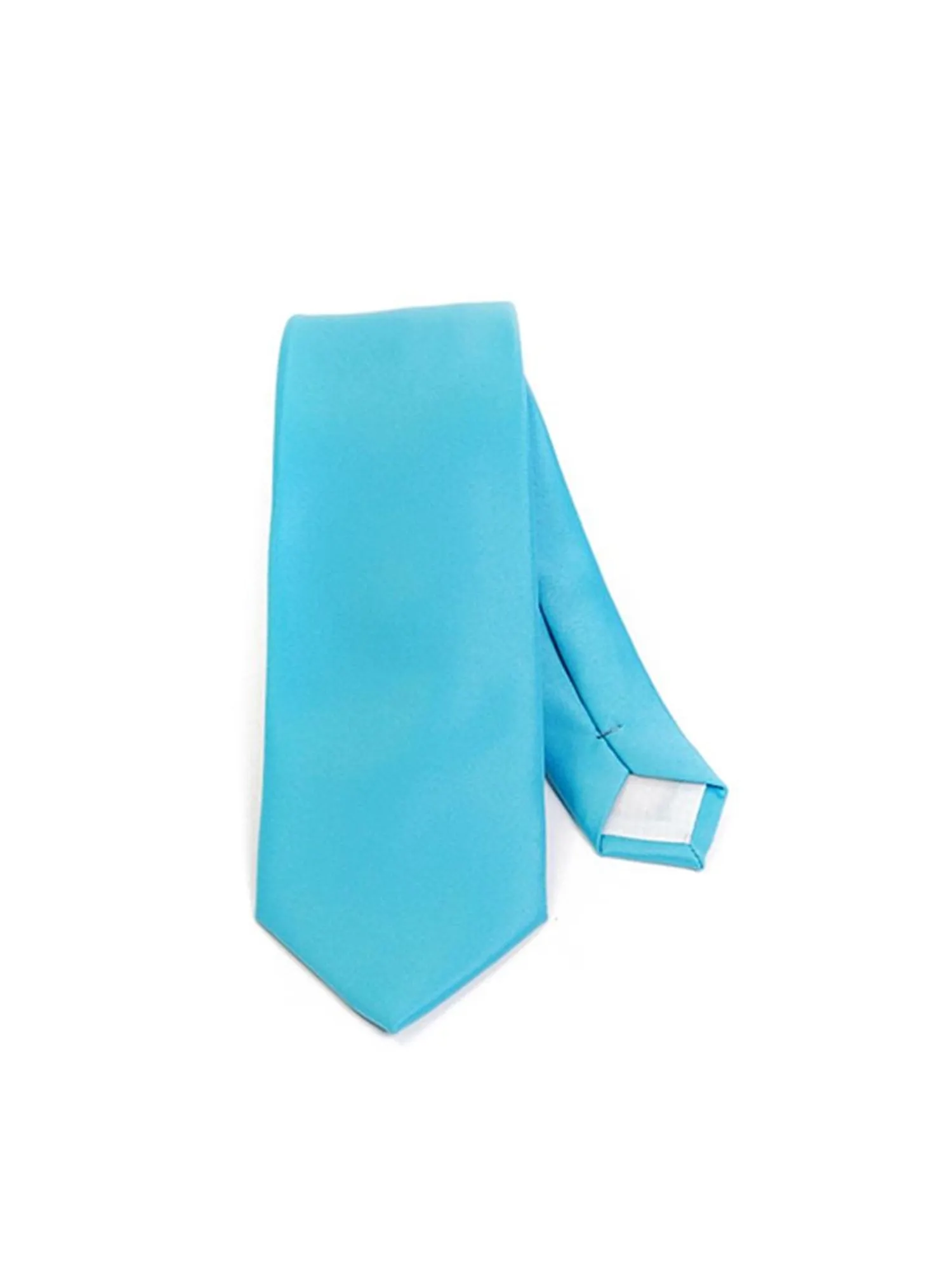 Men's Solid Color 2.75 Inch Wide And 57 Inch Long Slim Neckties