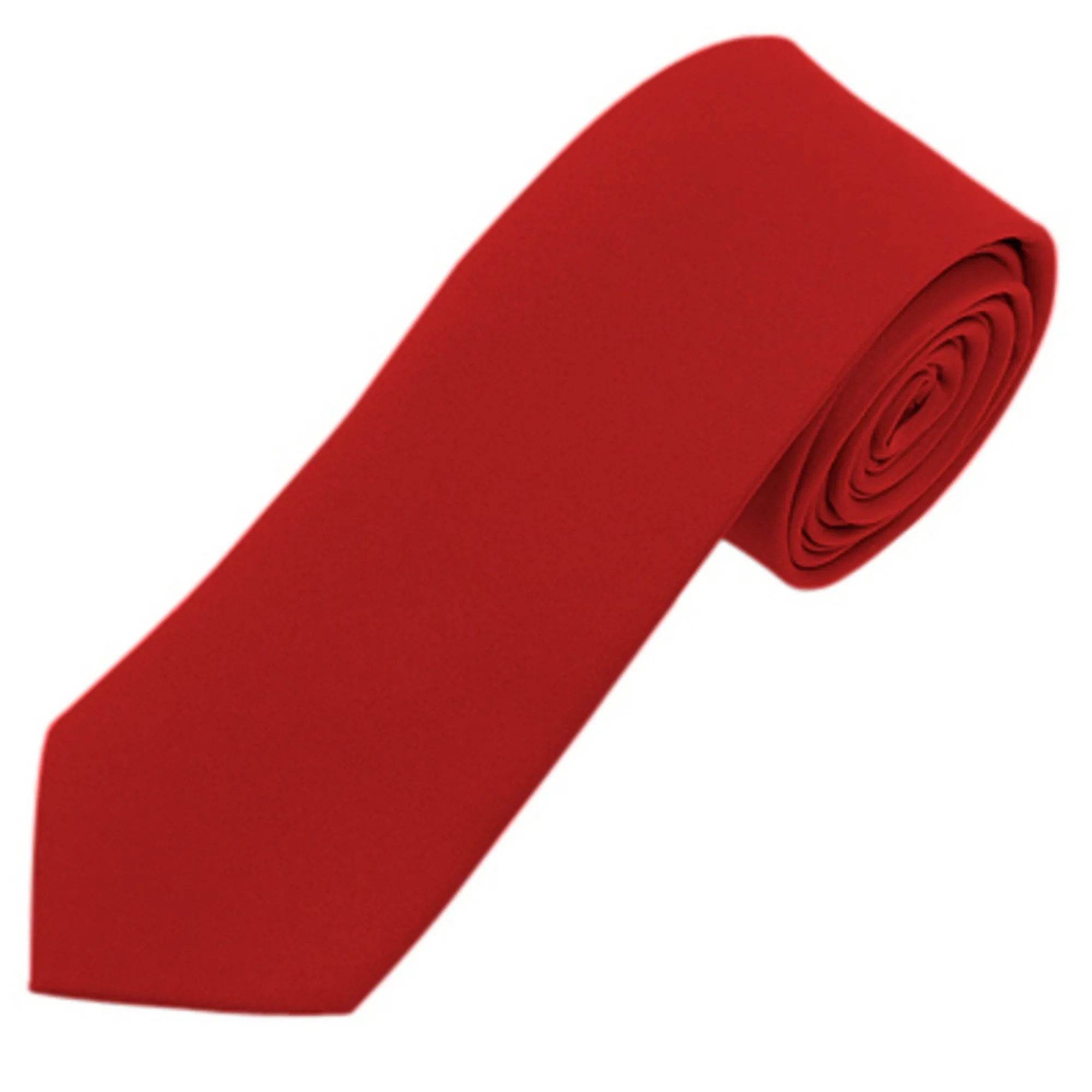 Men's Solid Color 2.75 Inch Wide And 57 Inch Long Slim Neckties