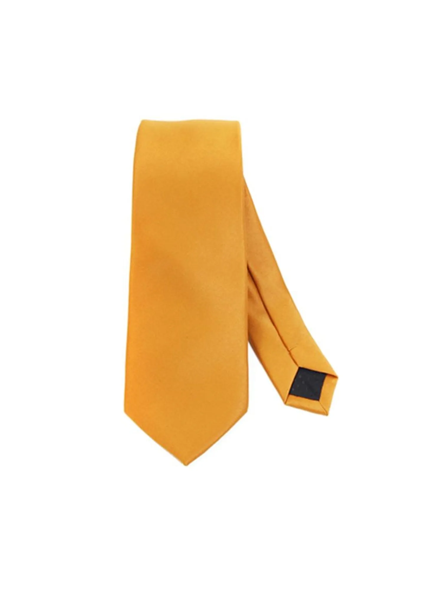 Men's Solid Color 2.75 Inch Wide And 57 Inch Long Slim Neckties