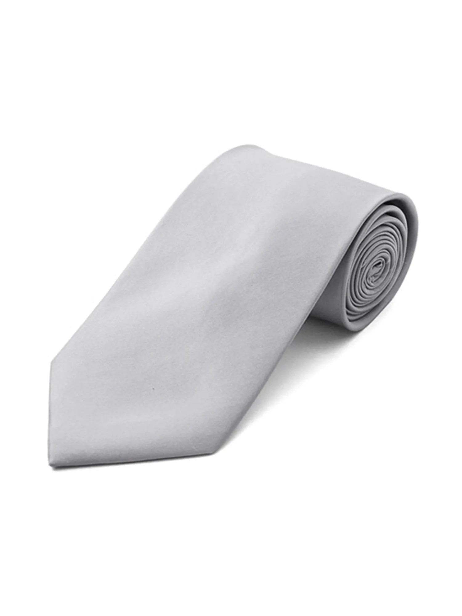 Men's Solid Color 2.75 Inch Wide And 57 Inch Long Slim Neckties