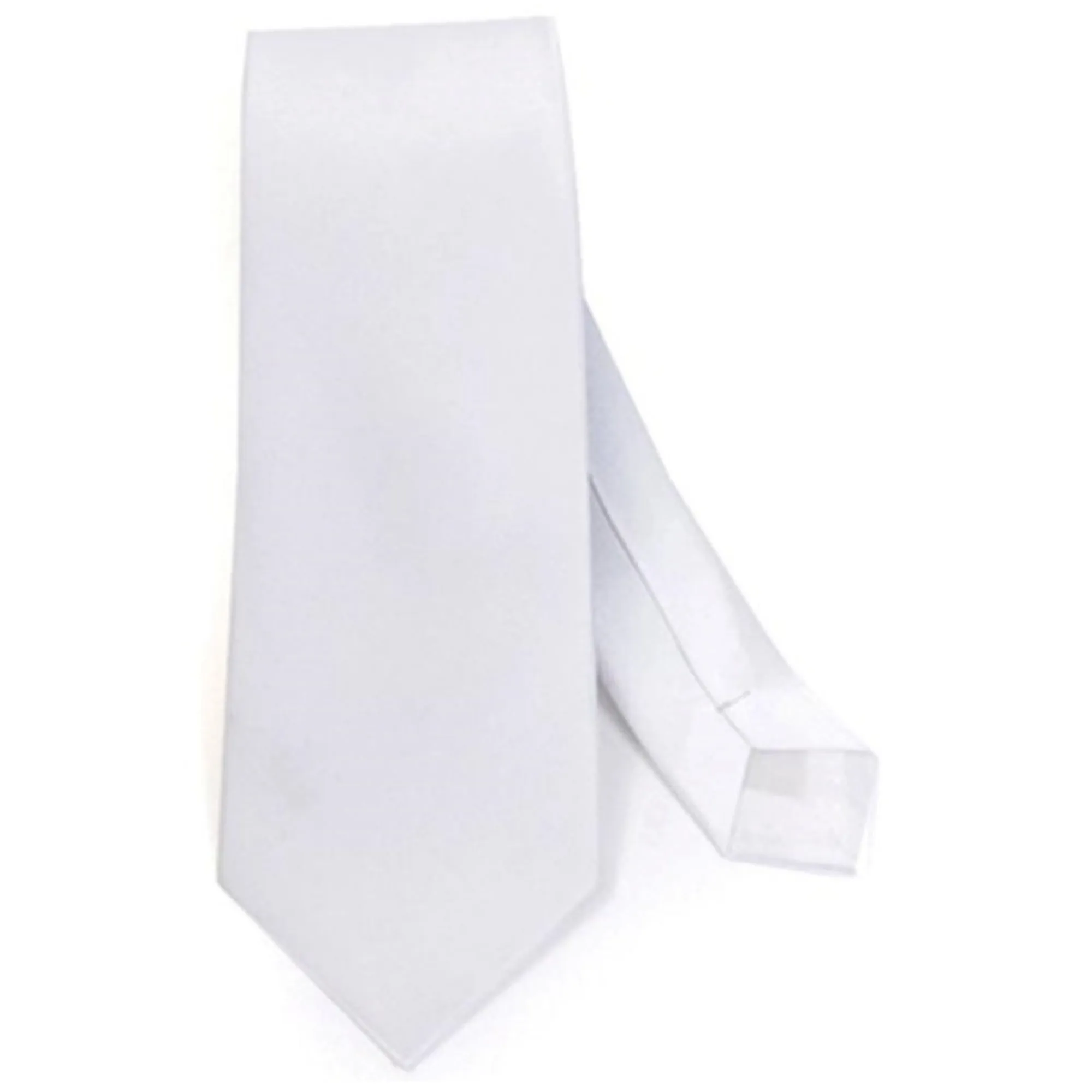 Men's Solid Color 2.75 Inch Wide And 57 Inch Long Slim Neckties