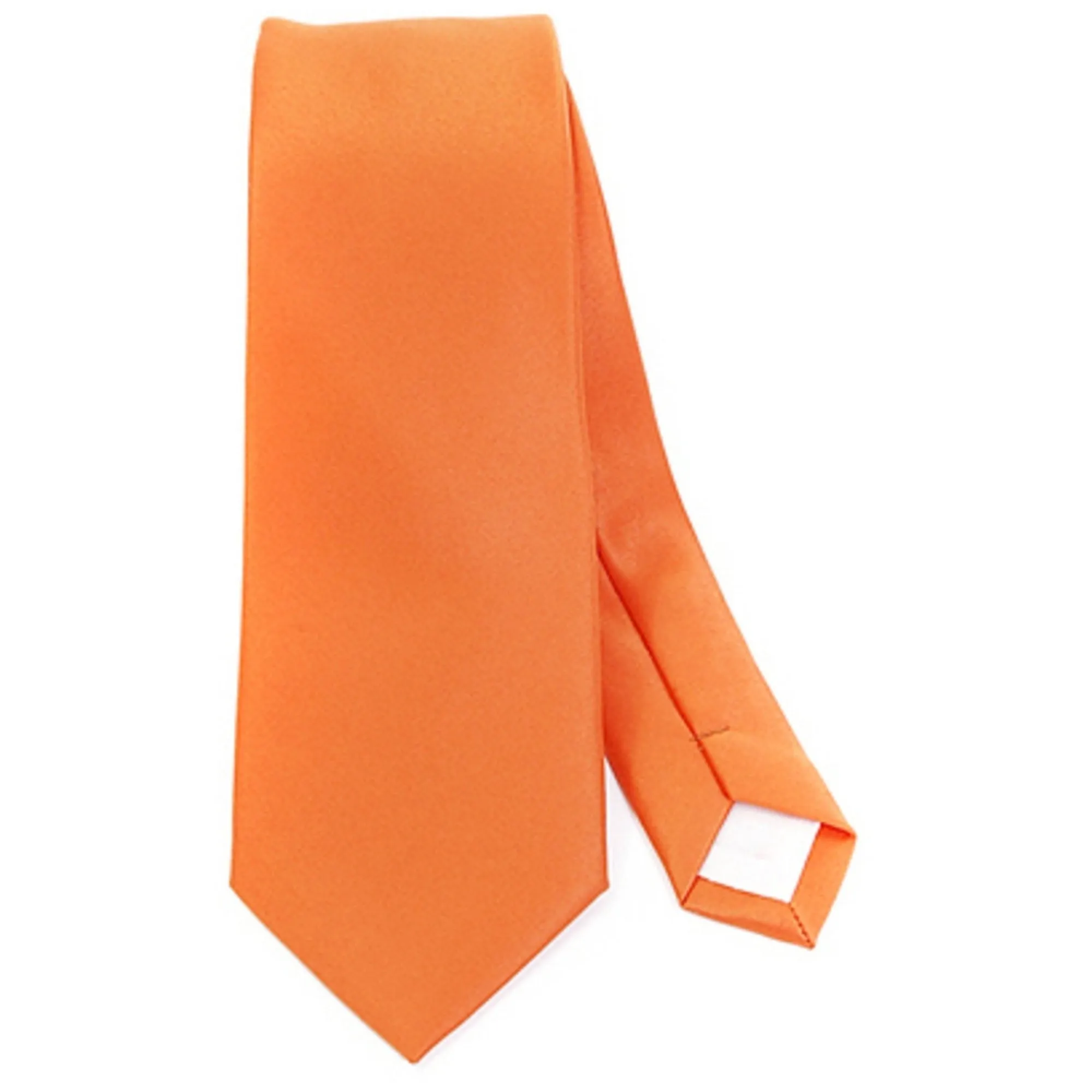 Men's Solid Color 2.75 Inch Wide And 57 Inch Long Slim Neckties