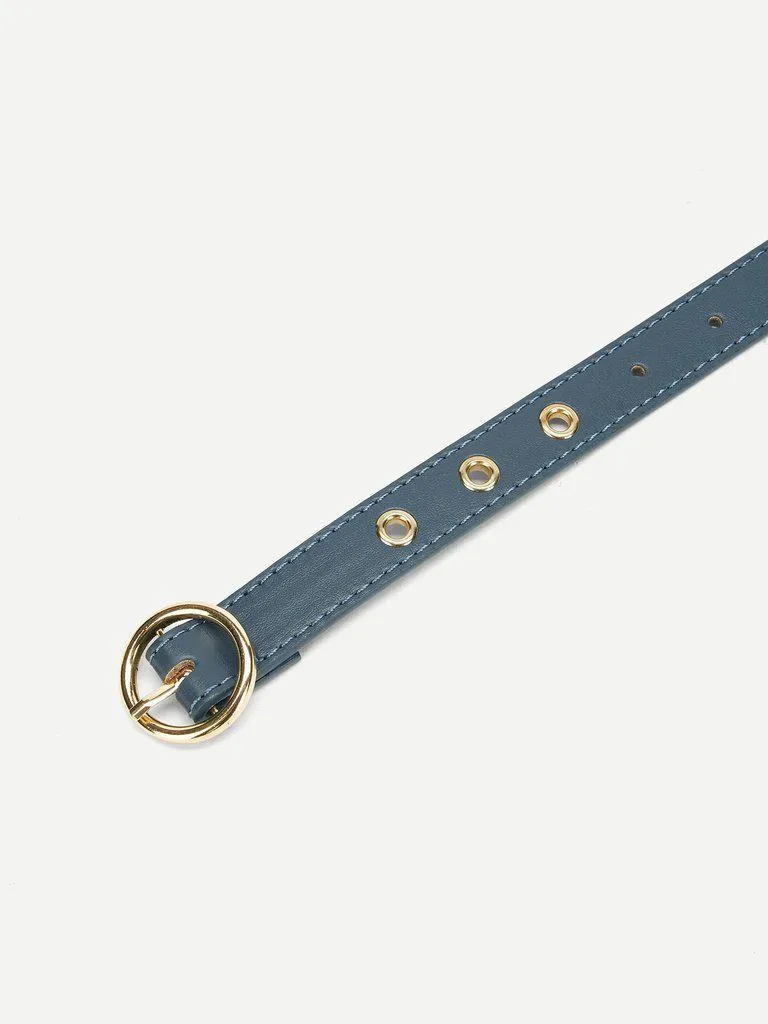 Metal Eyelet Belt