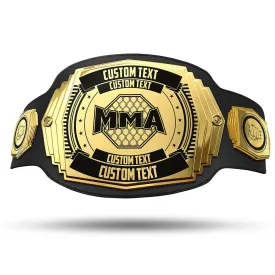 MMA 6lb Customizable Championship Belt