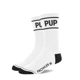 Prowler RED Pup Socks White Black