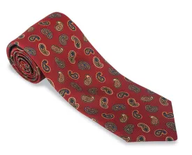 Red Avalon Pine Necktie - F5326