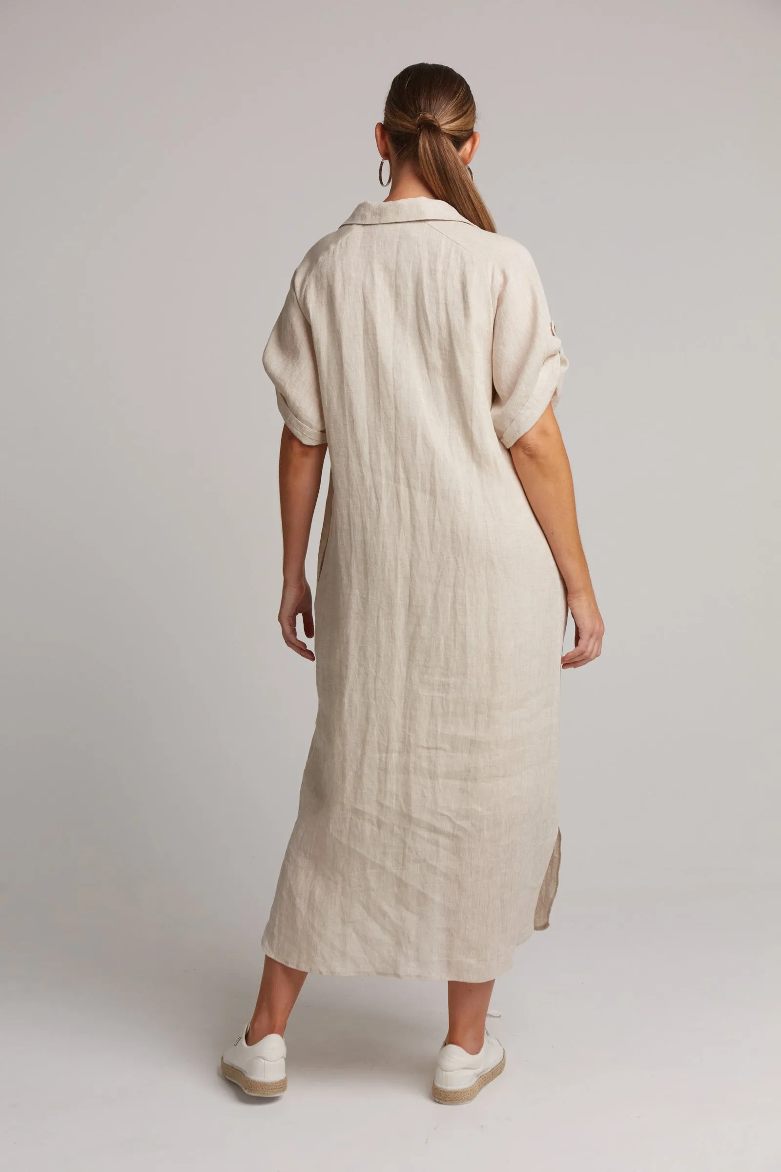 Studio Shirt Dress - Tusk