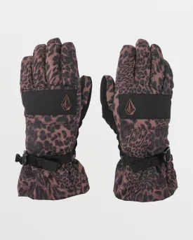 Womens V.Snow Over Glove - Leopard